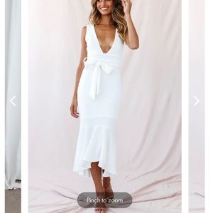 Selfie Leslie White Dress